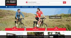 Desktop Screenshot of holidaywheels.nl
